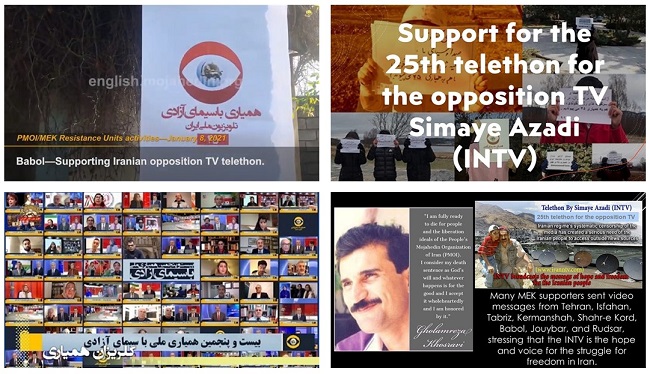 Iranian Resistance group, the People’s Mojahedin Organization of Iran’s (PMOI/MEK) TV has had great support from the Iranian people during their 25th annual Telethon which ran for 3 days across Friday 8, Saturday 9, and Sunday 10 January 2021.