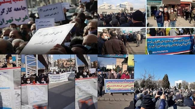 The People’s Mojahedin Organization of Iran (PMOI/MEK) is reporting dozens of protests across Iran in the last five days, which they say reflect the country’s “explosive state”.