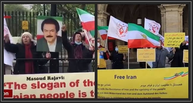 On May 20 and 21, 2021, Iranian supporters of the People’s Mojahedin Organization of Iran(PMOI/MEK) and the National Council of Resistance of Iran(NCRI) held rallies in London and Vienna against the dictatorship in Iran.