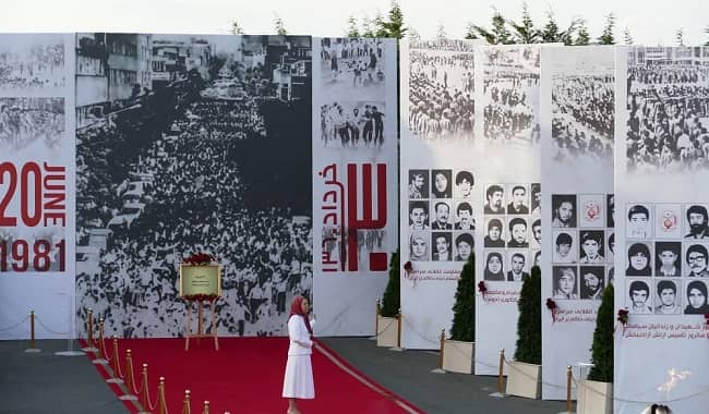 On Sunday, June 20, 2021, a large gathering was held on the 40th anniversary of June 20, 1981, the start of the nationwide resistance against the religious dictatorship ruling Iran, and the “Day of Martyrs and Political Prisoners” in Ashraf 3.