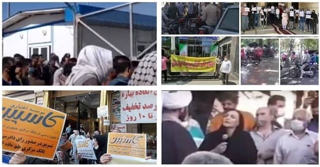 Iranians from every sector of society have continued their protests against the regime’s mishandling of the economic crisis ahead of the presidential elections on Friday, June 18, further demonstrating that the people are planning a nationwide boycott.