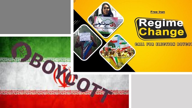In the Iranian presidential election on June 18, 2021, the Iranian people demonstrated their hatred of the regime and their desire to overthrow the regime through a nationwide boycott.