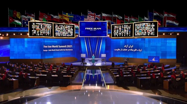 Live Report: 2nd Day of The Free Iran World Summit 2021, Europe – Arab World Stand with the Resistance
