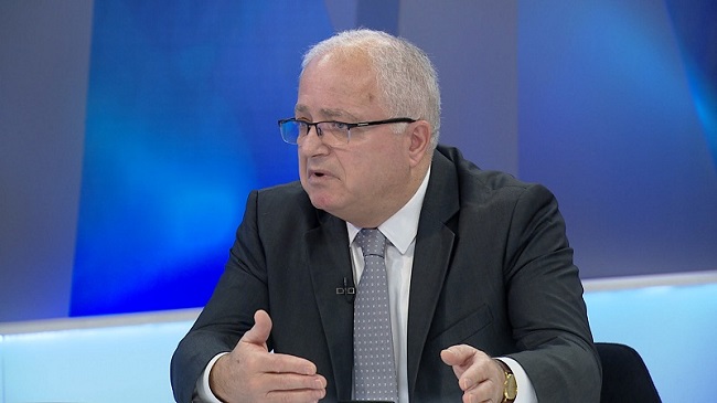 Edmond Spaho, head of the Democratic Party in the Albanian Parliament, addressed at the 2nd Day of The Free Iran World Summit on July 11, 2021.