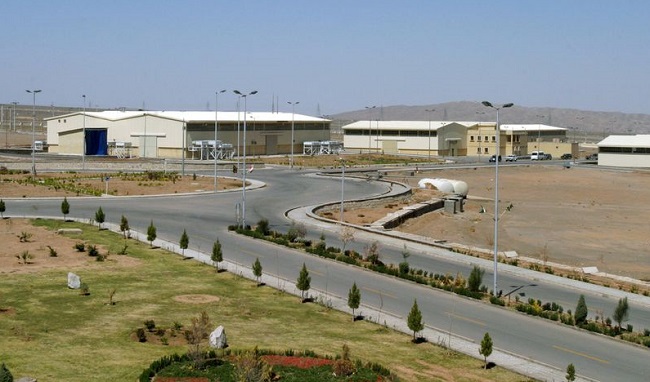 Iran: Natanz uranium enrichment facility 250 km south of the Iranian capital Tehran