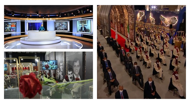 Friday, August 27, 2021- The Iranian Diaspora held an online conference in which international dignitaries worldwide joined over 1,000 former political prisoners from Iran to continue the struggle in accountability call on Iran's 1988 massacre.