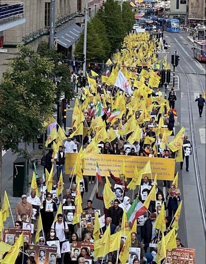   Stockholm Rally by the MEK Supporters — August 23, 2021, No. 3  