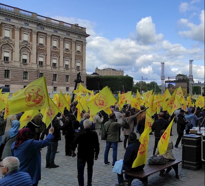    Stockholm Rally by the MEK Supporters — August 23, 2021, No. 4   