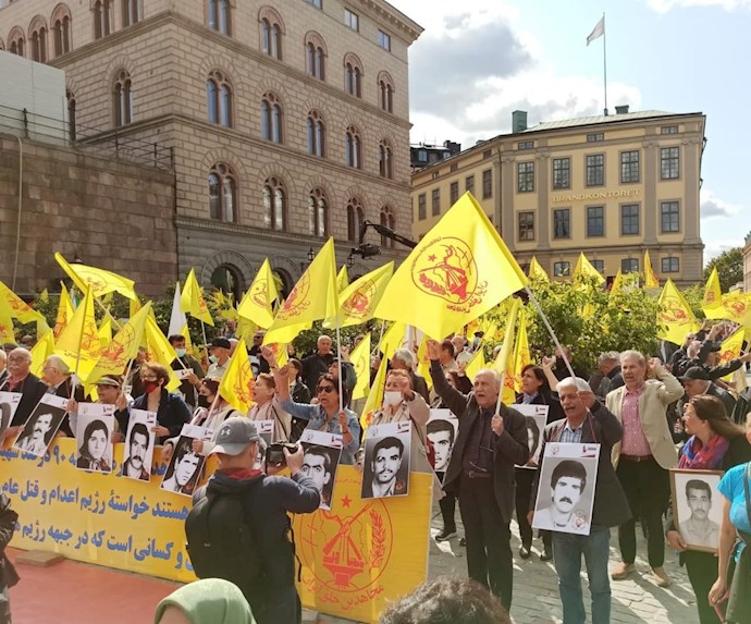     Stockholm Rally by the MEK Supporters — August 23, 2021, No. 6    