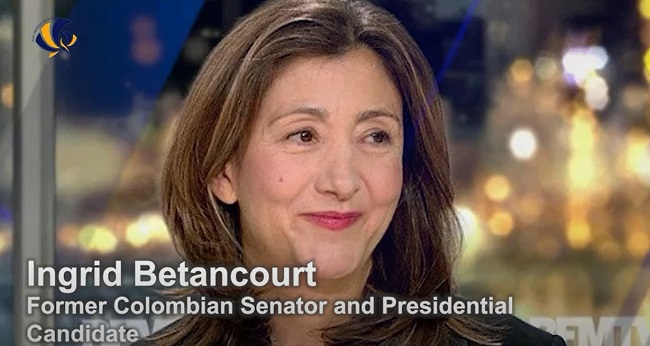 Ingrid Betancourt, former Colombian Senator and Presidential Candidate, addressed at the 2nd Day of The Free Iran World Summit on July 12, 2021.