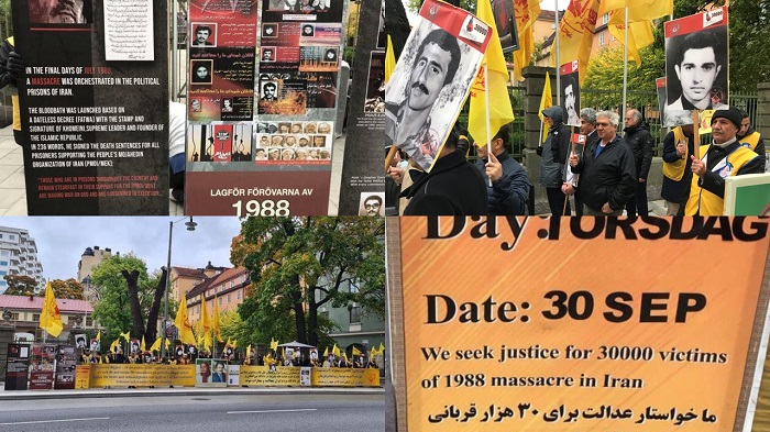 Stockholm Rally by the MEK Supporters — September 30, 2021