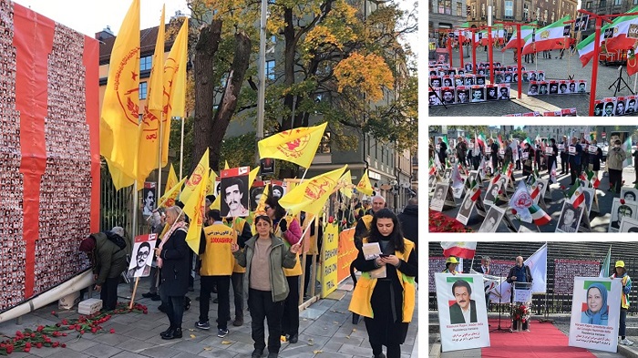 Demonstrations of Freedom-Loving Iranians, Supporters of the MEK in Stockholm, Amsterdam, Paris, Brussels, Rome, Washington DC, Los Angeles, Toronto and London, on the Eve of the World Day Against The Death Penalty — October 8, 2021