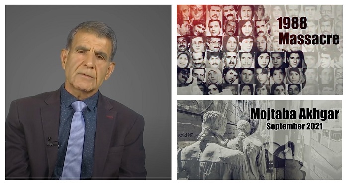  Former political prisoner, Mojtaba Akhgar spoke to the National Council of Resistance of Iran (NCRI) and gave his eyewitness account of the events that took place during the summer of 1988 