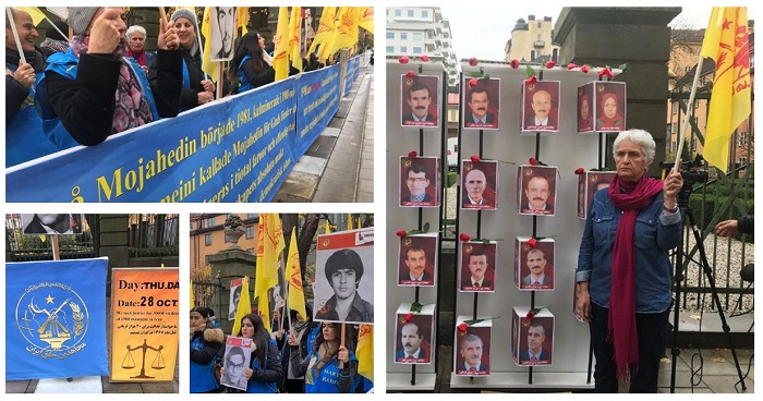 Stockholm Rally by MEK Supporters — October 28, 2021
