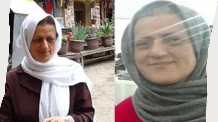 The political prisoner Mahin Akbari, on hunger strike since October 21 demanding her unconditional release
