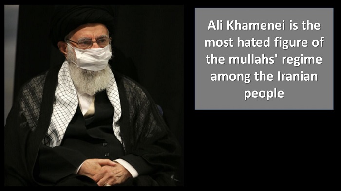 Ali Khamenei is the most hated figure of the mullahs' regime among the Iranian people