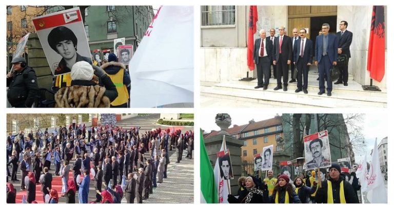 Tuesday, November 16, 2021 — The fifth session of the trial of the executioner Hamid Noury, began in the city of Durrës, Albania, with the presence of the plaintiffs and witnesses, members of the People’s Mojahedin Organization of Iran (PMOI/MEK), residents of Ashraf 3.