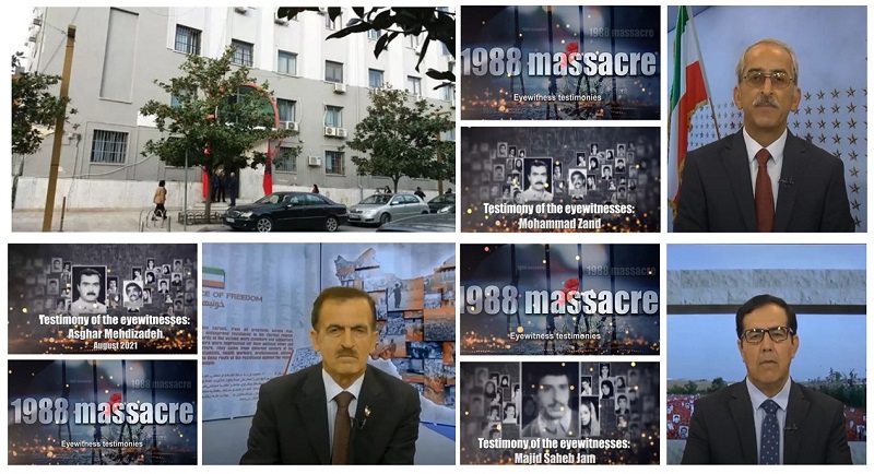  Mohammad Zand, Majid Saheb Jam, and Asghar Mehdizadeh testified against the executioner Hamid Noury, one of the perpetrators of the 1988 massacre.