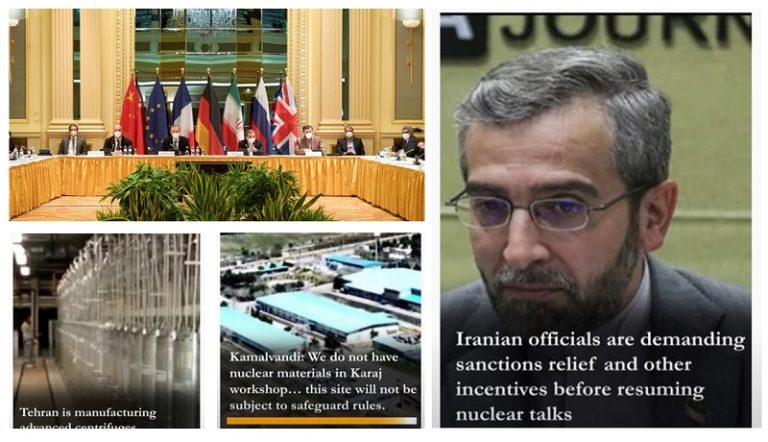 Iranian officials are demanding sanctions relief and other incentives before resuming nuclear talks. Chief negotiator Ali Bagheri Kani stressed that any progress in negotiations must be preceded by scrapping all US sanctions.