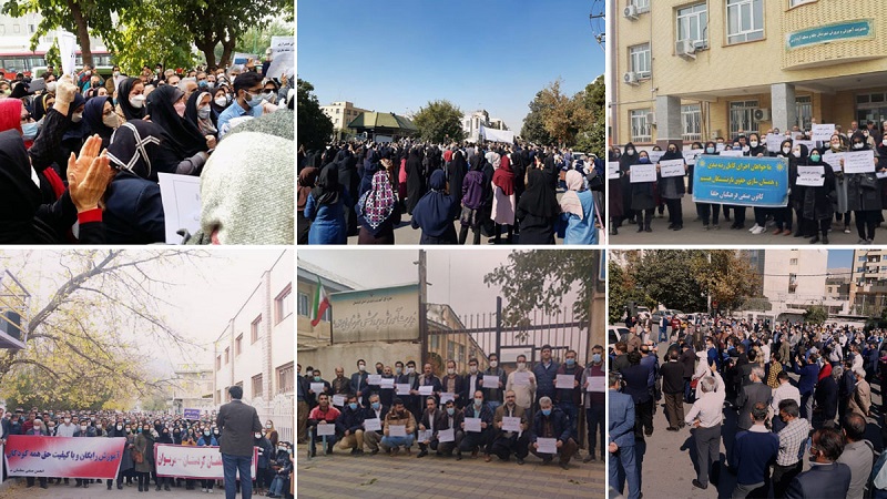 Iran’s Freedom-Loving Teachers Rose Thursday All Across the Country