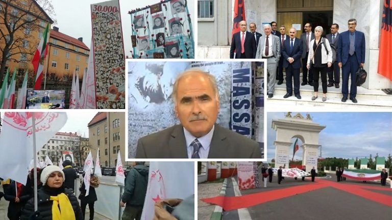 Wednesday, November 17, 2021 — The sixth session of the trial of the executioner Hamid Noury, began in the city of Durrës, Albania, with the presence of the plaintiffs and witnesses, members of the People’s Mojahedin Organization of Iran (PMOI/MEK), residents of Ashraf 3.