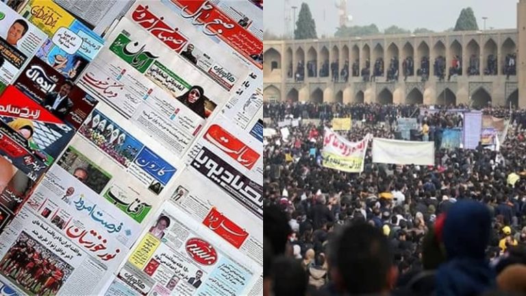 Recent protests in Isfahan began with demands for social rights to be recognized, before turning into a politically-motivated rally. In recent days, Iran’s state-media have become aware of society’s ever-growing restiveness and issued warnings to the regime.