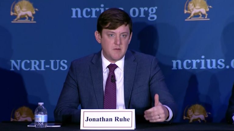 On Wednesday, Dec 15, 2021, Jonathan Ruhe, JINSA Director of Foreign Policy, addressed a briefing at the National Council of Resistance of Iran, U.S. Representative Office(NCRI-US) in Washington, DC on policy options to counter the rising Iranian threat.