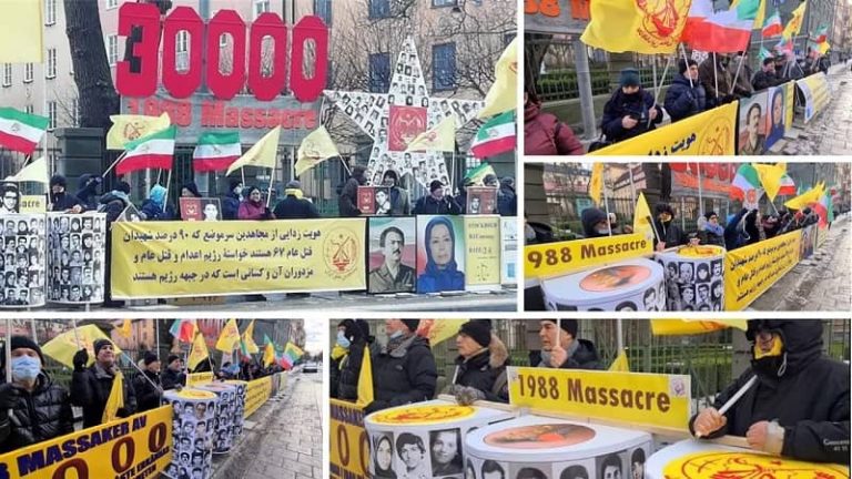 Monday, January 24, 2022: The trial of the executioner Hamid Noury, one of the executioners of the massacre of political prisoners in Gohardasht prison in the 1988 massacre, continued in Stockholm court, in Sweden.