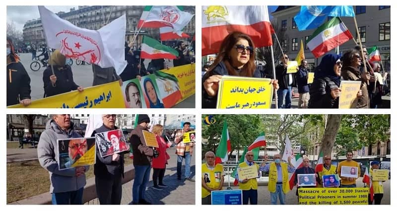 Freedom-loving Iranians, MEK supporters took place rallies in Sweden, France, and Australia against mullahs' regime, commemorating MEK member Fatemeh Kouhneshin and Master Rahman Karimi Iranian patriotic poet and author.