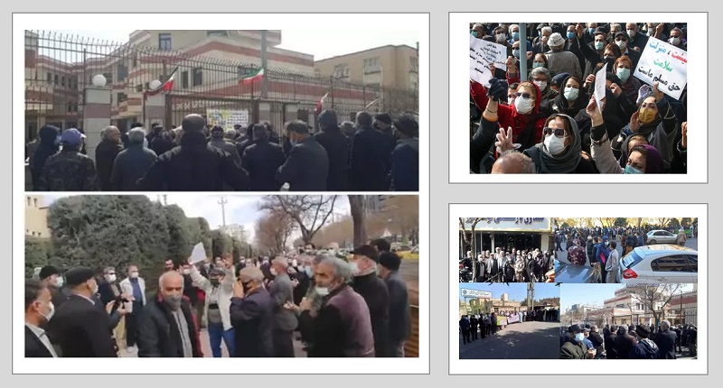 Various protests in Iran continue and spread almost every day