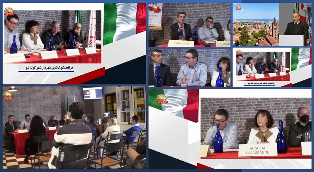 The conference “For a Democratic Iran, Based on the Separation of Religion and State and the Role of the Iranian Resistance” was held in Collegno, Piedmont province, Italy.
