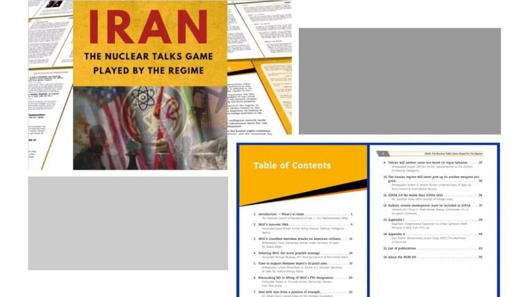 Coinciding with the anniversary of the start of the mullahs' regime nuclear talks with JCPOA members in Vienna, the U.S. Representative Office of the National Council of Resistance of Iran (NCRI-US) released its new publication, entitled 'Iran: The Nuclear Talks Game Played by the Regime' on April 7, 2022.