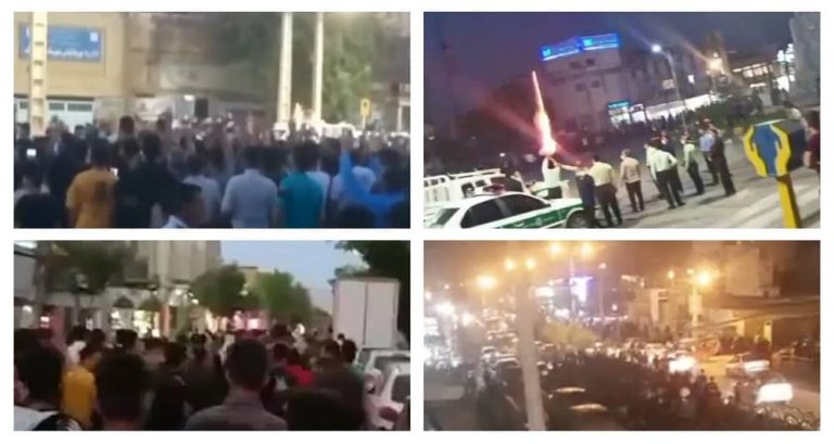 Thursday, May 12, 2022, several cities in Iran witnessed widespread protests against the skyrocketing increase in the price of bread and basic goods and the plundering plans of the government of Ebrahim Raisi.