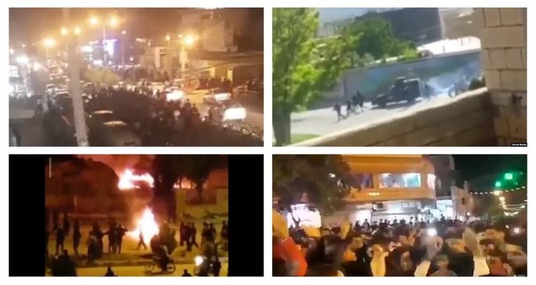 May 13, 2022: Protests are rising in various cities across Iran over skyrocketing prices of basic goods, against the mullahs’ regime leaders, especially supreme leader of the religious dictatorship Ali Khamenei and his installed president, the mass murderer Ebrahim Raisi.
