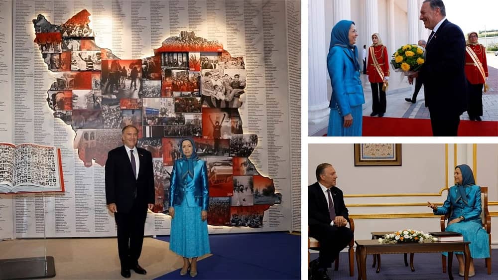 Secretary Mike Pompeo Meets Maryam Rajavi in Ashraf 3, Albania - Iran FreedomIran Freedom