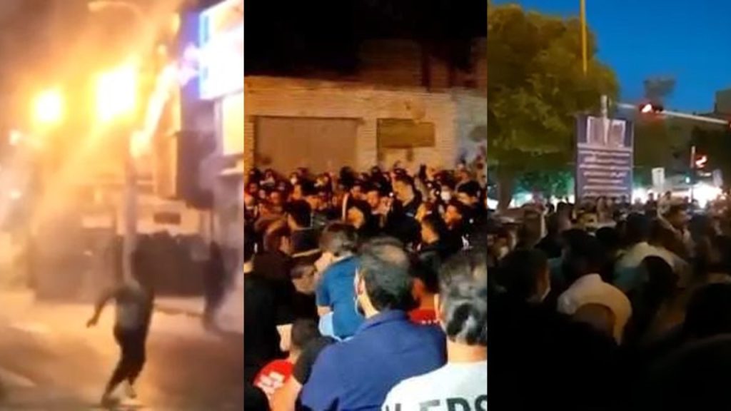 May 27, 2022: Thousands of people took to the streets in several cities of Iran on Friday night, May 27, in solidarity with the people of Abadan in southwest Iran, holding demonstrations and chanting anti-regime slogans.