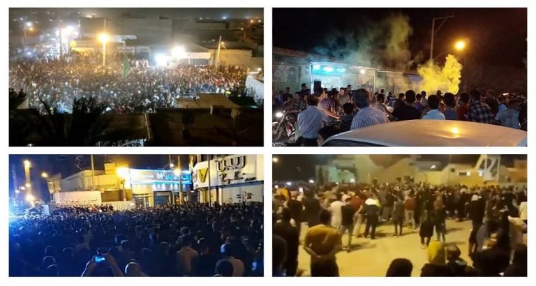 People in numerous cities took to the streets against for the seventh consecutive night on Tuesday, May 31, 2022, as recent anti-regime protests continue to spread.