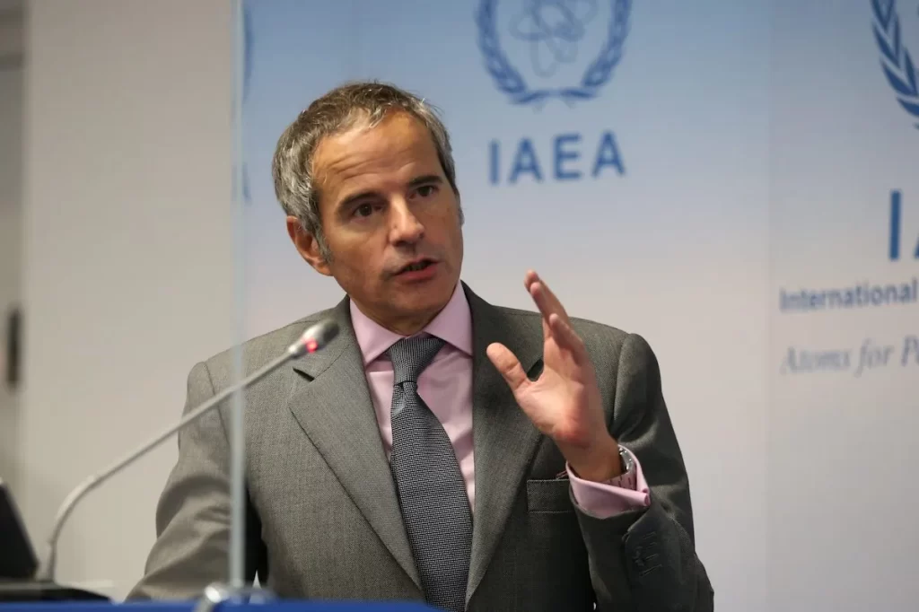IAEA Director General Rafael Grossi Warned About the Iranian Regime's Nuclear Program.