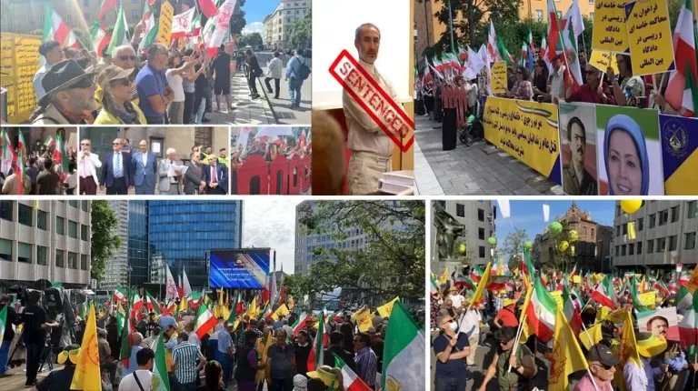 On Thursday, July 14, freedom-loving Iranians held two significant demonstrations in Brussels and Stockholm. They called on the European states to hold Tehran to account and not concede to the terrorist and mass murderer mullahs.