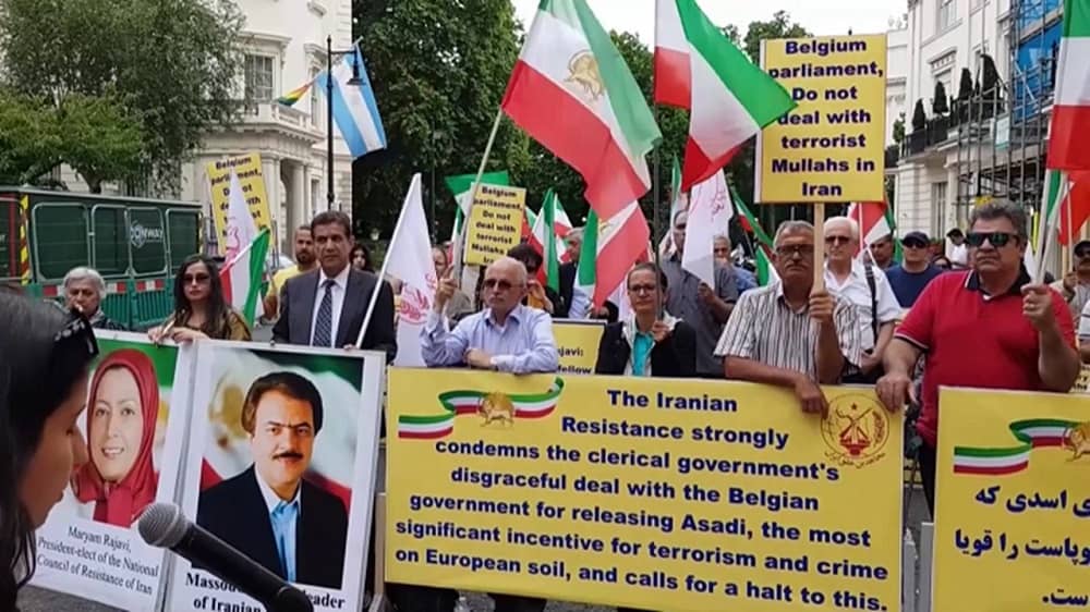 London: Rally by the Iranian resistance supporters – July 2, 2022
