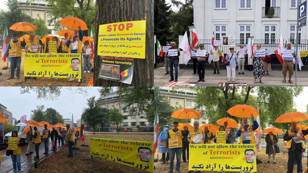 Iranian Resistance Supporters Rallies in The Hague and Copenhagen, Against Iran’s Regime, Calling for an End to the Appeasement Policy