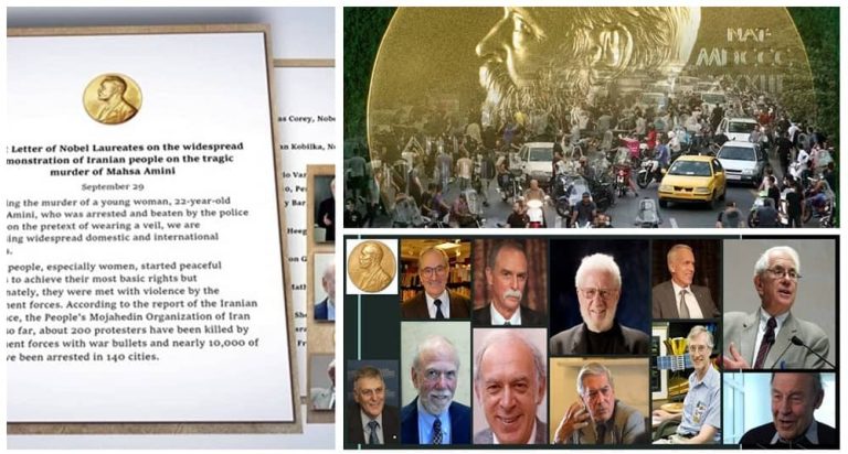 September 29, 2022: Eleven Nobel Laureates issued a joint letter and expressed their support for nationwide protests of the Iranian people.