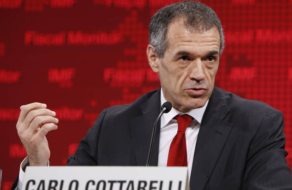 Carlo Cottarelli, Prime Minister-Designate of Italy (2018)