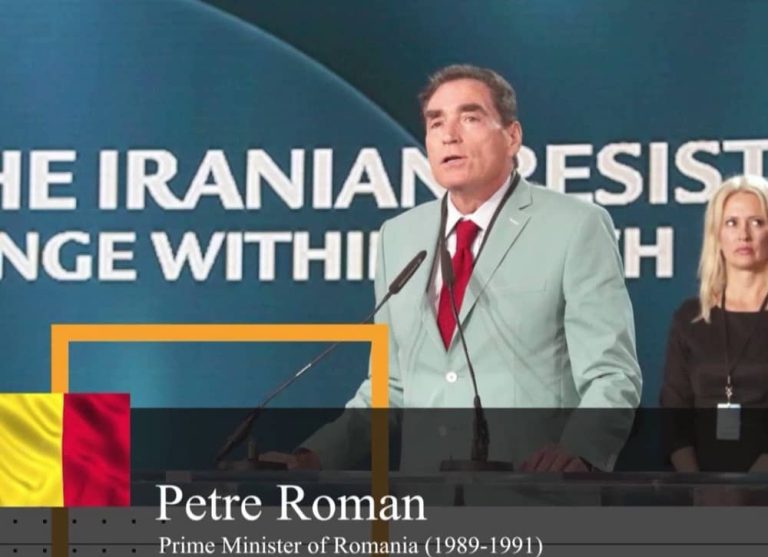 Excerpts of the speech of Petre Roman, Prime Minister of Romania From 1989 to 1991, at the Free Iran 2022.