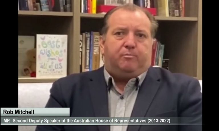 Excerpts of the speech of Rob Mitchell, MP, and Second Deputy Speaker of the Australian House of Representatives (2013-2022), at the Free Iran 2022.