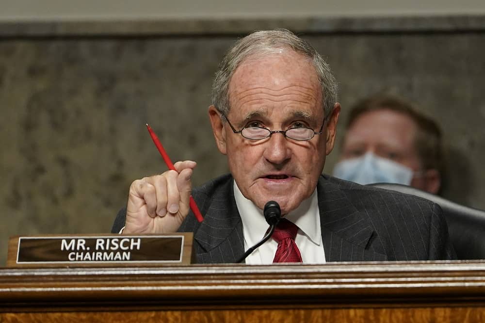 Senator Jim Risch, Ranking Member of the Senate Foreign Relations Committee