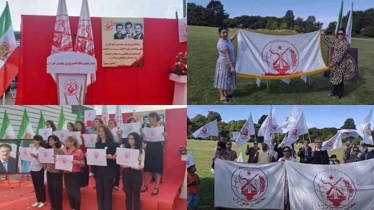 September 4, 2022: Freedom-loving Iranians and supporters of the People’s Mojahedin Organization of Iran (PMOI/MEK) held rallies in the Netherlands—The Hague and Aarhus—Denmark on Sunday, September 4. Iranian Resistance (NCRI and MEK) supporters celebrated the beginning of the 58th year of the People’s Mojahedin Organization of Iran (PMOI/MEK).