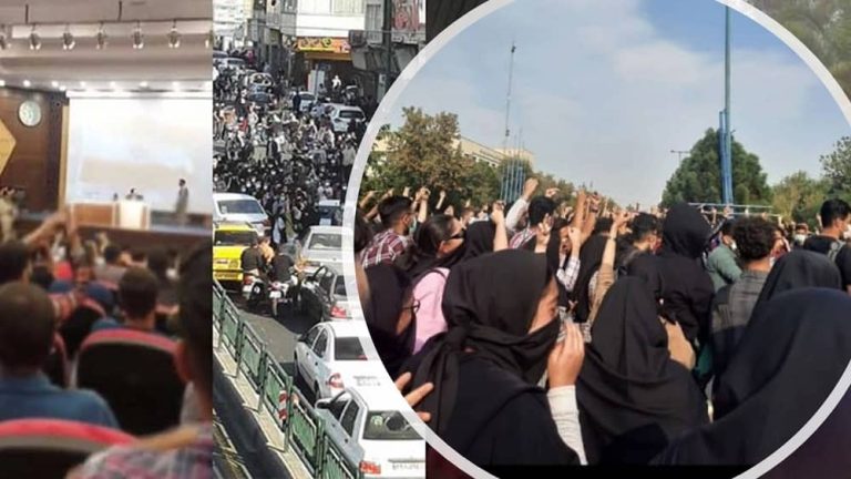 October 24, 2022: Monday, October 24, marked the 39th day of nationwide protests against the Iranian regime, which began on September 16. Iran’s protests have up to now expanded to 198 cities and all 31 provinces across the country.