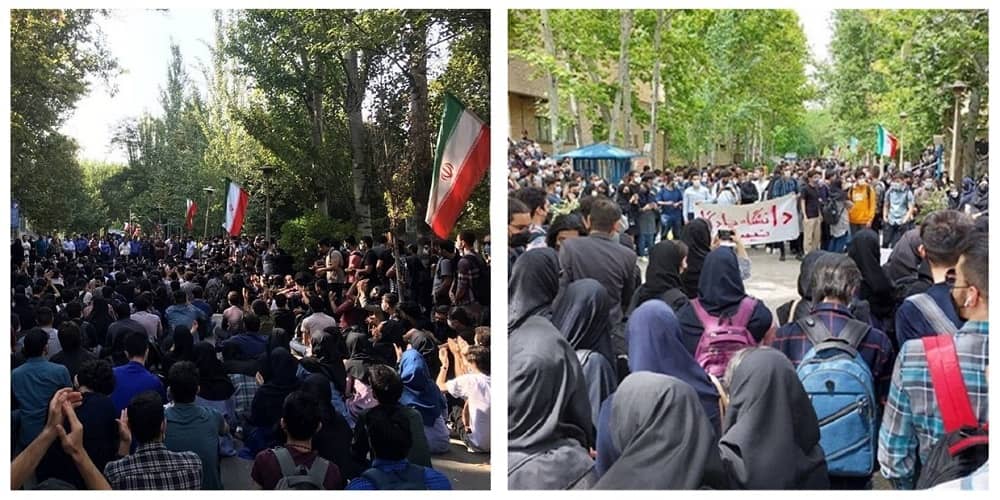 Iran Protests: University Students Protest Against the Mullahs’ Regime – 1 and 2 October 2022
