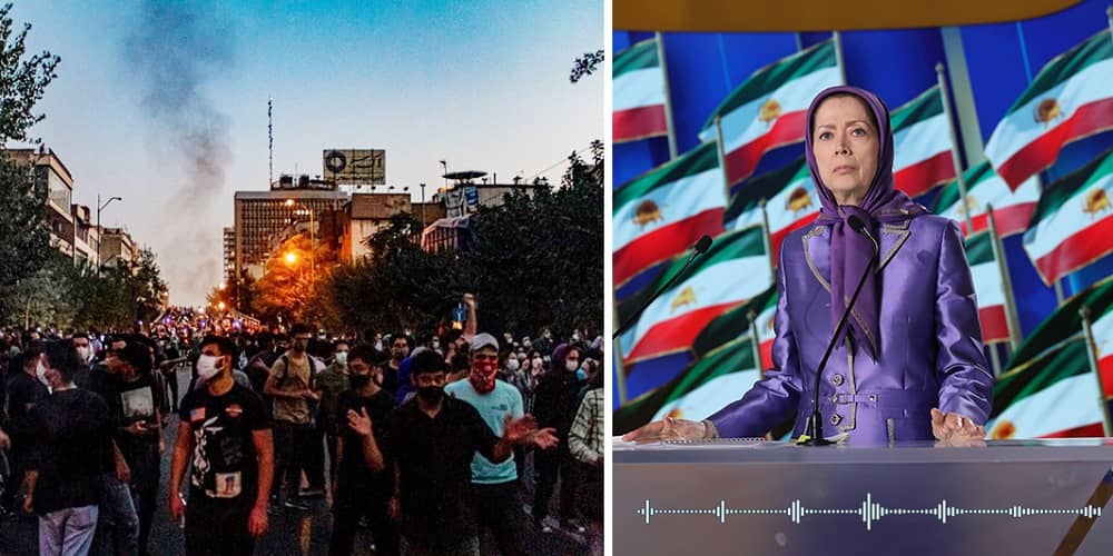 Maryam Rajavi: The Uprising’s Roaring Persistence Reached the Peak on the 40th Day